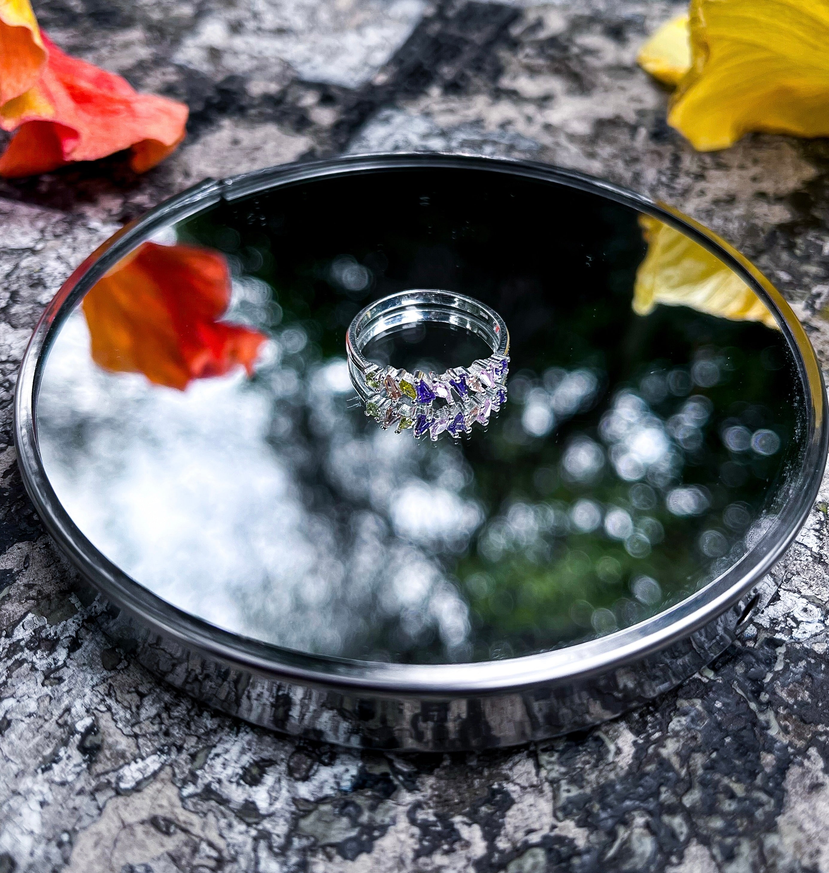 ANILLO ‘COLORFUL GLASS’